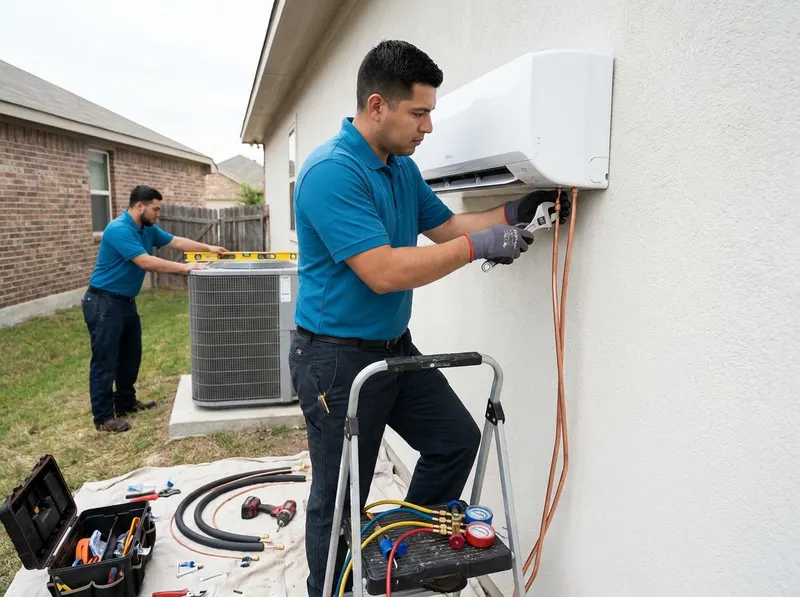 Ductless Mini-Split Installation in Manor, TX